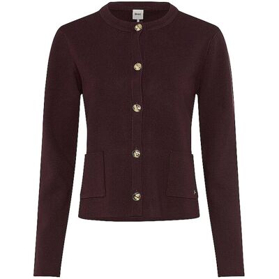 BRAX Strickjacke AMI beere 38 38 BRAX Strickjacke AMI beere 38 38