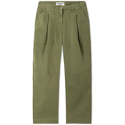CAMBIO Hose Barrel Leg OCTOBER olive 36/L28 36/L28 CAMBIO Hose Barrel Leg OCTOBER olive 36/L28 36/L28