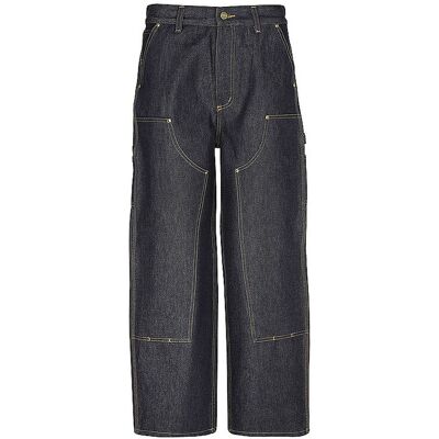 CARHARTT WIP Hose Barrell FIt BRANDON DOBLE KNEE dunkelblau L L CARHARTT WIP Hose Barrell FIt BRANDON DOBLE KNEE dunkelblau L L