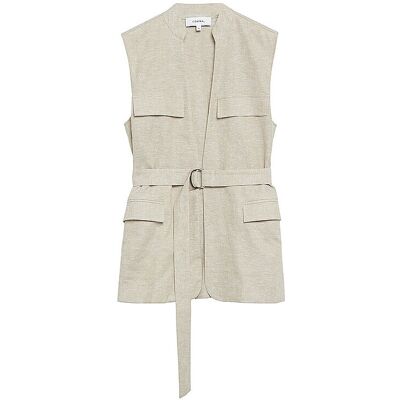COMMA Gilet hellgrau 44 44 COMMA Gilet hellgrau 44 44