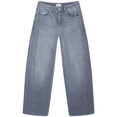 DAWN DENIM Jeans Balloon Fit ASH hellgrau 26 26 DAWN DENIM Jeans Balloon Fit ASH hellgrau 26 26