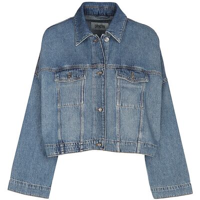 DRYKORN Jeansjacke HOLBROOK blau 36 36 DRYKORN Jeansjacke HOLBROOK blau 36 36