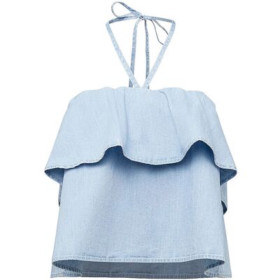 DRYKORN Top RIVANA 1 hellblau 36 36 DRYKORN Top RIVANA 1 hellblau 36 36