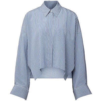 DRYKORN Bluse OSHIA 10 blau 42 42 DRYKORN Bluse OSHIA 10 blau 42 42