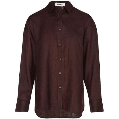 ECOALF Leinenbluse DARIA braun XS XS ECOALF Leinenbluse DARIA braun XS XS