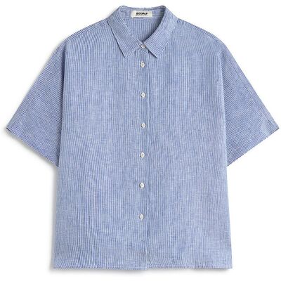 ECOALF Leinenbluse MELANIA hellblau XS XS ECOALF Leinenbluse MELANIA hellblau XS XS