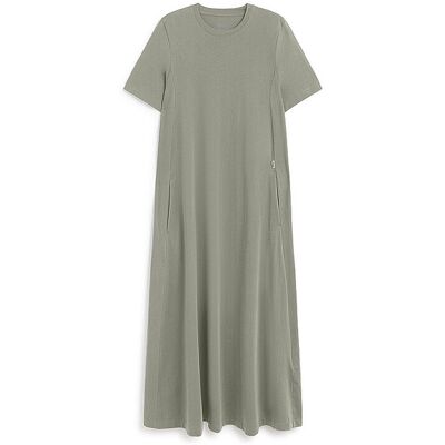ECOALF Midikleid ELETTRA grün S S ECOALF Midikleid ELETTRA grün S S
