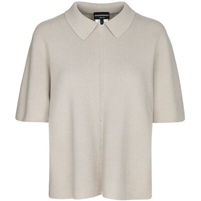 Giorgio Armani EMPORIO ARMANI Strickpoloshirt beige XL XL Giorgio Armani EMPORIO ARMANI Strickpoloshirt beige XL XL
