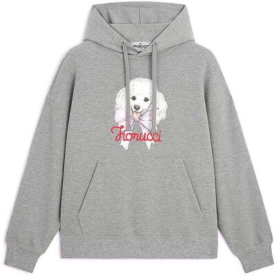 FIORUCCI Kapuzensweater - Hoodie hellgrau M M FIORUCCI Kapuzensweater - Hoodie hellgrau M M