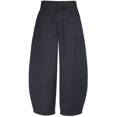 FRAME Jeans Flared Fit THE BARREL dunkelblau 28 28 FRAME Jeans Flared Fit THE BARREL dunkelblau 28 28