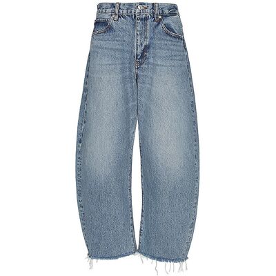 FRAME Jeans Balloon Fit THE BUBBLE CROP blau 27 27 FRAME Jeans Balloon Fit THE BUBBLE CROP blau 27 27