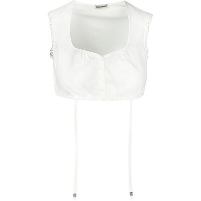 GOTTSEIDANK Dirndlbluse ARIANA weiss 42 42 GOTTSEIDANK Dirndlbluse ARIANA weiss 42 42