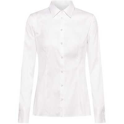HUGO Bluse Fitted weiss 36 36 HUGO Bluse Fitted weiss 36 36