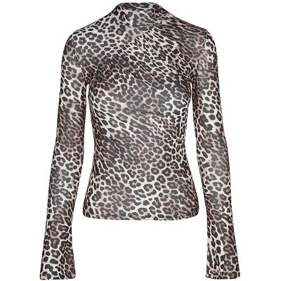 HUGO Langarmshirt DARDONNAY braun S S HUGO Langarmshirt DARDONNAY braun S S