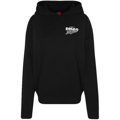 HUGO Kapuzensweater - Hoodie DALESSANDRA schwarz L L HUGO Kapuzensweater - Hoodie DALESSANDRA schwarz L L