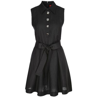 HUGO Minikleid KALEISI schwarz 36 36 HUGO Minikleid KALEISI schwarz 36 36