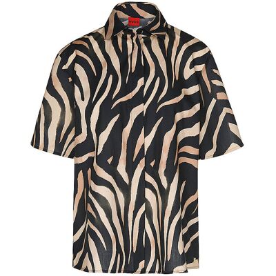HUGO Bluse CAMULE-1 braun 36 36 HUGO Bluse CAMULE-1 braun 36 36