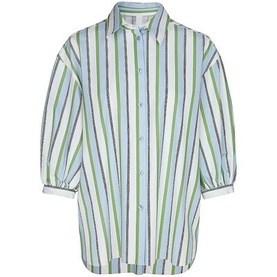 JAPAN TKY Bluse YOMIE DESSIN weiss L L JAPAN TKY Bluse YOMIE DESSIN weiss L L
