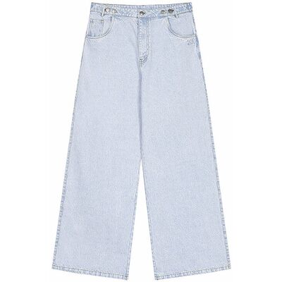 KARO KAUER Jeans Wide Fit hellblau XL XL KARO KAUER Jeans Wide Fit hellblau XL XL