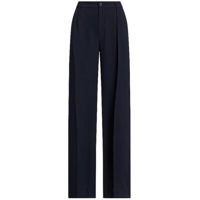 LAUREN RALPH LAUREN Marlenehose KIRAHN dunkelblau 36 36 LAUREN RALPH LAUREN Marlenehose KIRAHN dunkelblau 36 36