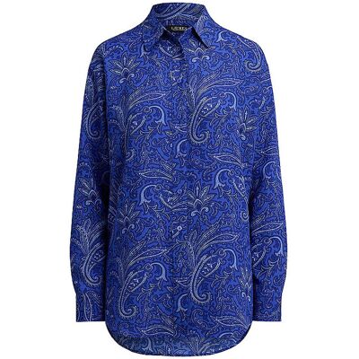 LAUREN RALPH LAUREN Bluse blau XS XS LAUREN RALPH LAUREN Bluse blau XS XS