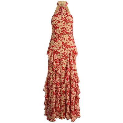 LAUREN RALPH LAUREN Abendkleid rot 38 38 LAUREN RALPH LAUREN Abendkleid rot 38 38