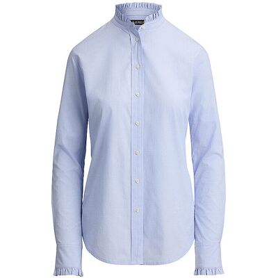 LAUREN RALPH LAUREN Bluse hellblau L L LAUREN RALPH LAUREN Bluse hellblau L L