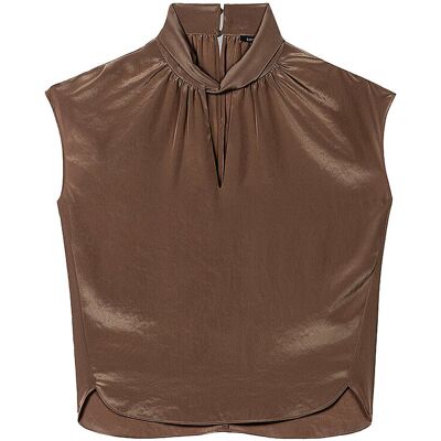 LUISA CERANO Bluse braun 34 34 LUISA CERANO Bluse braun 34 34