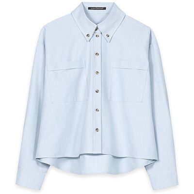 LUISA CERANO Hemdbluse hellblau 34 34 LUISA CERANO Hemdbluse hellblau 34 34