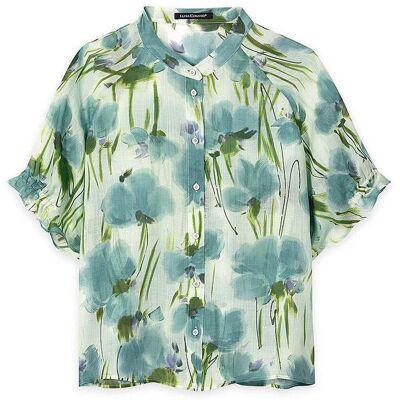 LUISA CERANO Bluse blau 44 44 LUISA CERANO Bluse blau 44 44