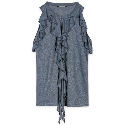 LUISA CERANO T-Shirt dunkelblau 42 42 LUISA CERANO T-Shirt dunkelblau 42 42