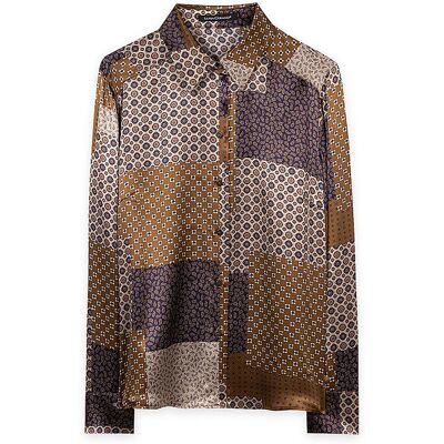 LUISA CERANO Seidenbluse braun 34 34 LUISA CERANO Seidenbluse braun 34 34