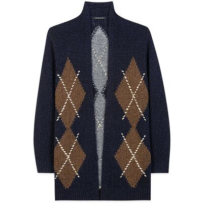 LUISA CERANO Strickjacke dunkelblau 34 34 LUISA CERANO Strickjacke dunkelblau 34 34