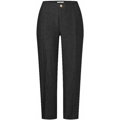 MAC Leinenhose Nora schwarz 40 40 MAC Leinenhose Nora schwarz 40 40