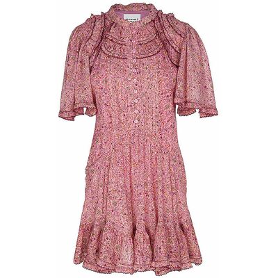MARANT ETOILE Midikleid CELYANA rosa 42 42 MARANT ETOILE Midikleid CELYANA rosa 42 42