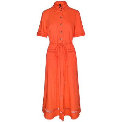 Marc CAIN Midikleid rot 42 42 Marc CAIN Midikleid rot 42 42