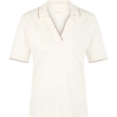 Marc CAIN Poloshirt weiss 38 38 Marc CAIN Poloshirt weiss 38 38