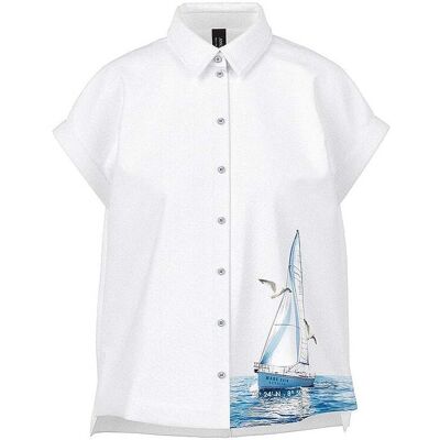 Marc CAIN Bluse hellblau 40 40 Marc CAIN Bluse hellblau 40 40