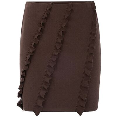 Marc CAIN Minirock braun 38 38 Marc CAIN Minirock braun 38 38