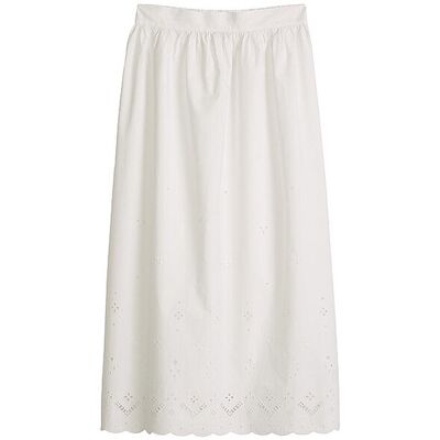 Marc O' Polo DENIM Midirock weiss L L Marc O' Polo DENIM Midirock weiss L L