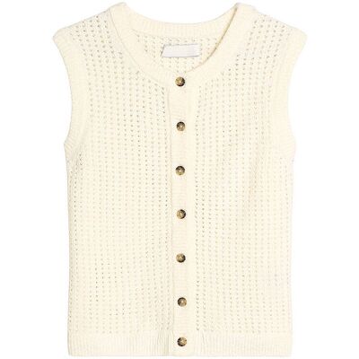 Marc O' Polo DENIM Gilet creme M M Marc O' Polo DENIM Gilet creme M M