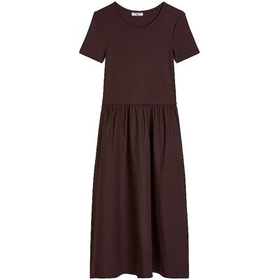 Marc O' Polo DENIM Midikleid braun S S Marc O' Polo DENIM Midikleid braun S S