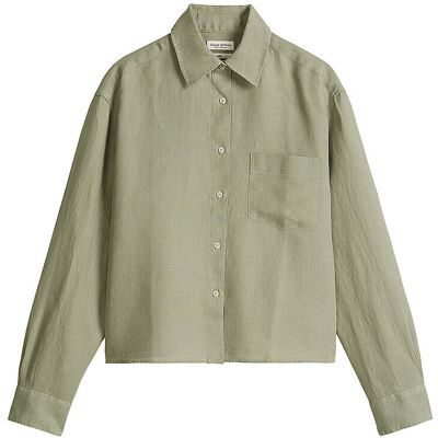 Marc O' Polo Leinenbluse grün 38 38 Marc O' Polo Leinenbluse grün 38 38