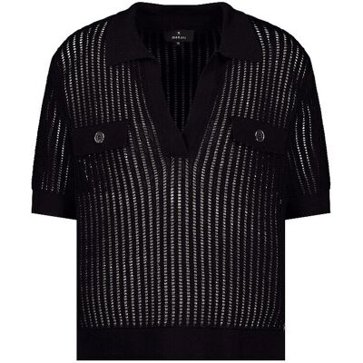 MONARI Poloshirt schwarz 36 36 MONARI Poloshirt schwarz 36 36