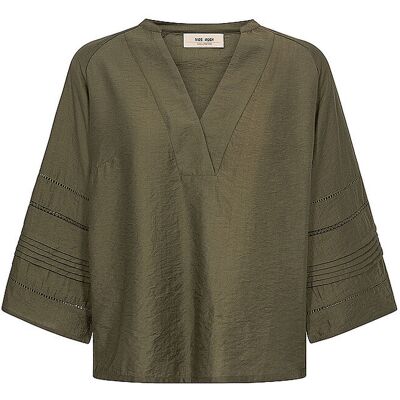 MOS MOSH Bluse MMALEYSANILA olive S S MOS MOSH Bluse MMALEYSANILA olive S S