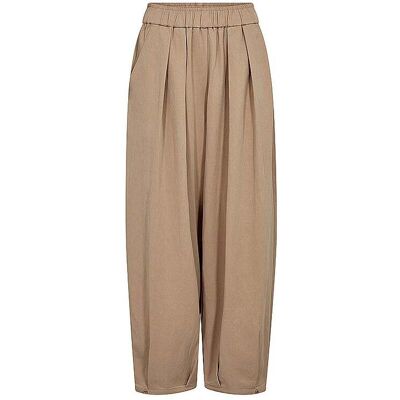 MOS MOSH Hose Barrel Leg MMNUELLOGUNILLA beige L L MOS MOSH Hose Barrel Leg MMNUELLOGUNILLA beige L L