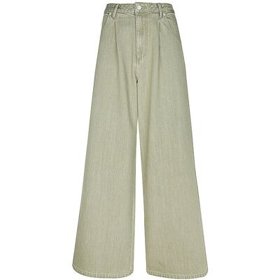 OFFICINE GENERALE Jeans Wide Leg MOENA olive 29 29 OFFICINE GENERALE Jeans Wide Leg MOENA olive 29 29