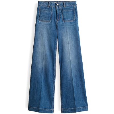 OPUS PANTS Jeans Wide Leg MELLY CRISP blau 38/L32 38/L32 OPUS PANTS Jeans Wide Leg MELLY CRISP blau 38/L32 38/L32