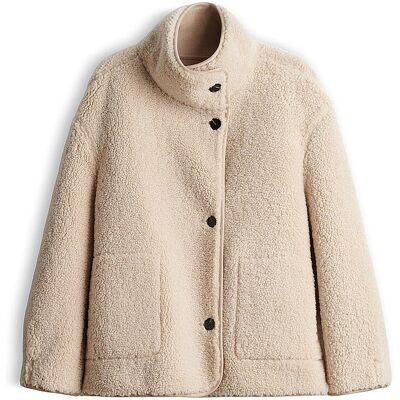 OPUS Jacke in Felloptik HAELLA beige 38 38 OPUS Jacke in Felloptik HAELLA beige 38 38