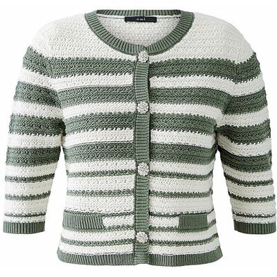 OUÍ Strickjacke olive 42 42 OUÍ Strickjacke olive 42 42